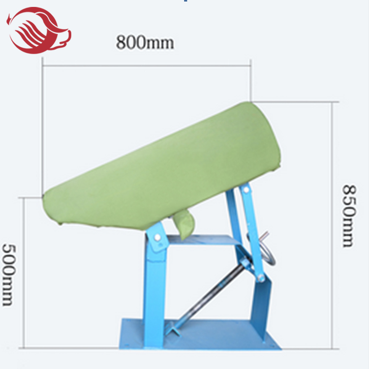 Canvas dummy sow to collect sperm for pig artificial insemination