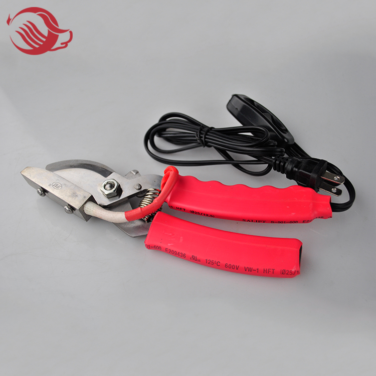 Electric pig tail cutter