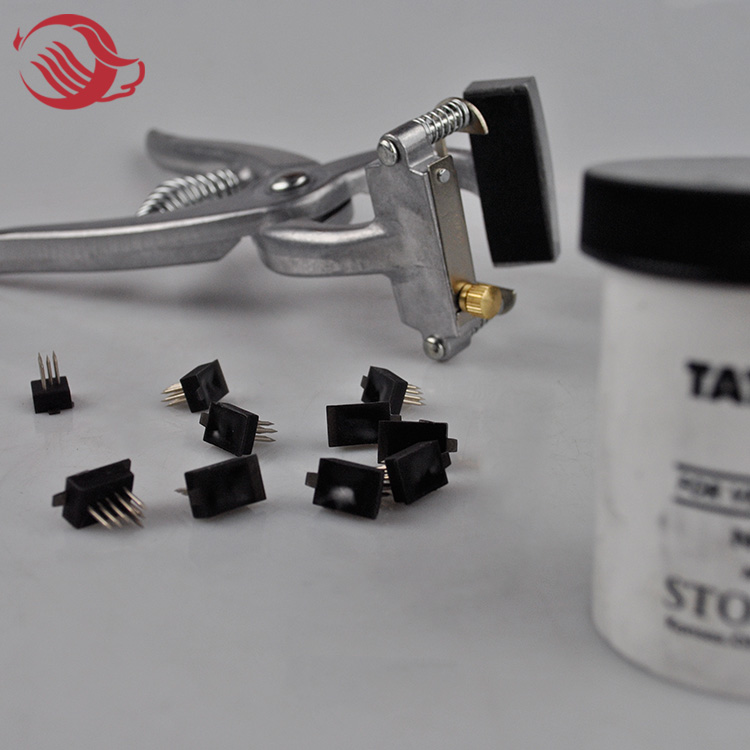 Pig Skin Tattoo / Tattoo Ear Tag Plier / Animal Tattoo Kit