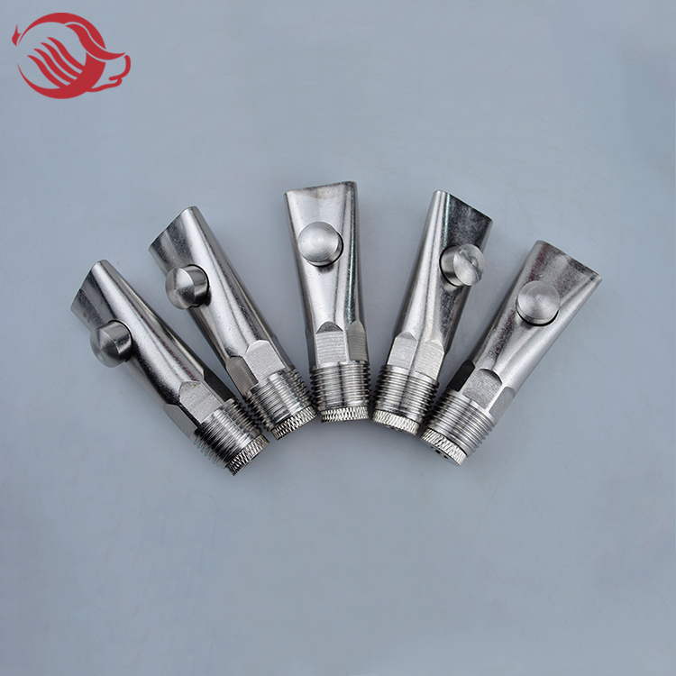 Pig Automatic Stainless Steel Watering Nipple Drinker (triangle type)